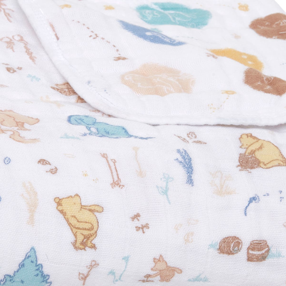 Winnie the Pooh Cotton Baby Blanket | aden + anais