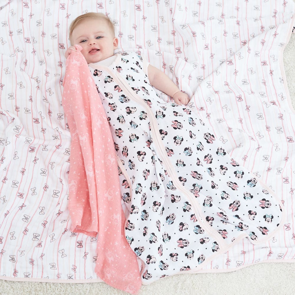 Newborn Sleep Sack aden anais Baby Sleeping Bag Naturally Eco Forest 100/% Cotton Muslin Wearable Swaddle Blanket for Girls /& Boys 12-18 Months TOG Rating 1.0 Large Breathable /& Lightweight